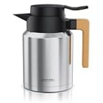 „Die beste Thermoskanne mit Holzgriff: Ein Vergleich für Kaffee-Liebhaber“