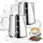 „Die besten Kännchen zum Milchaufschäumen: Ein Vergleich der Top-Produkte für perfekten Kaffeegenuss“
