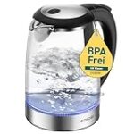 „Die besten Wasserkocher aus Glas im Test: Perfekte Begleiter für die Zubereitung von Kaffee“
